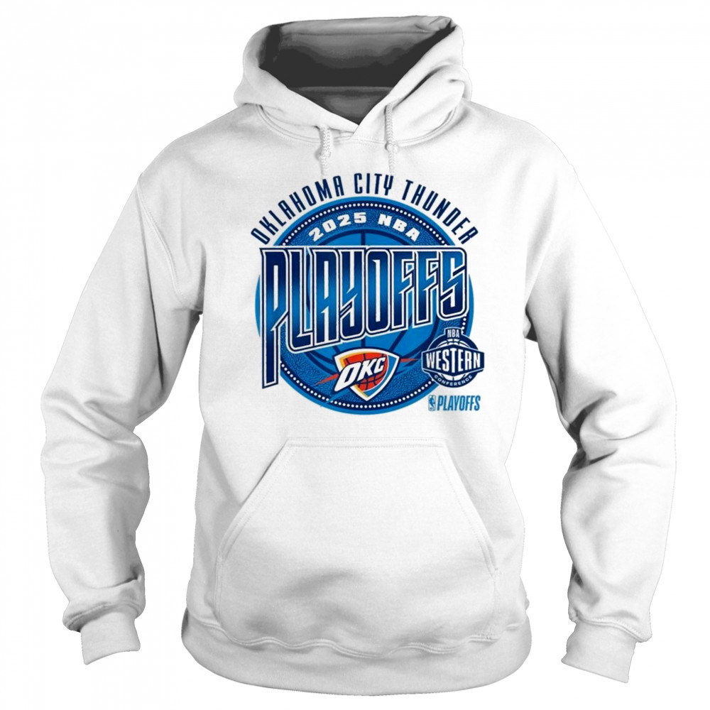 Oklahoma City Thunder 2025 Playoffs Game Day Shirt Hoodie