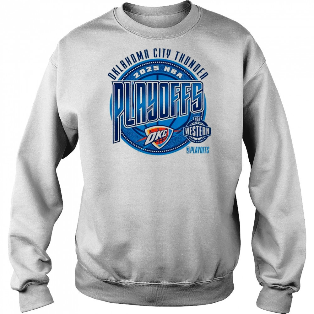 Oklahoma City Thunder 2025 Playoffs Game Day Shirt Sweatshirt