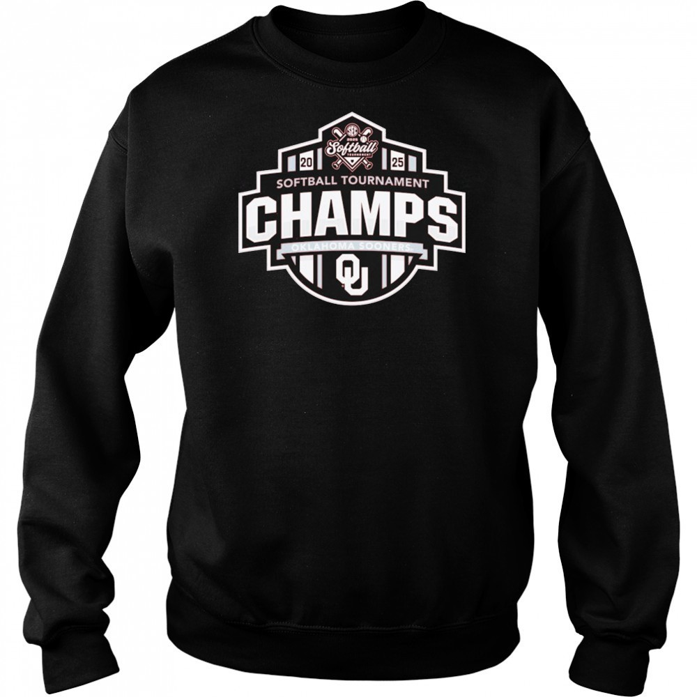 Oklahoma Sooners Softball 2025 SEC Conference Tournament Champions T-shirt Sweatshirt
