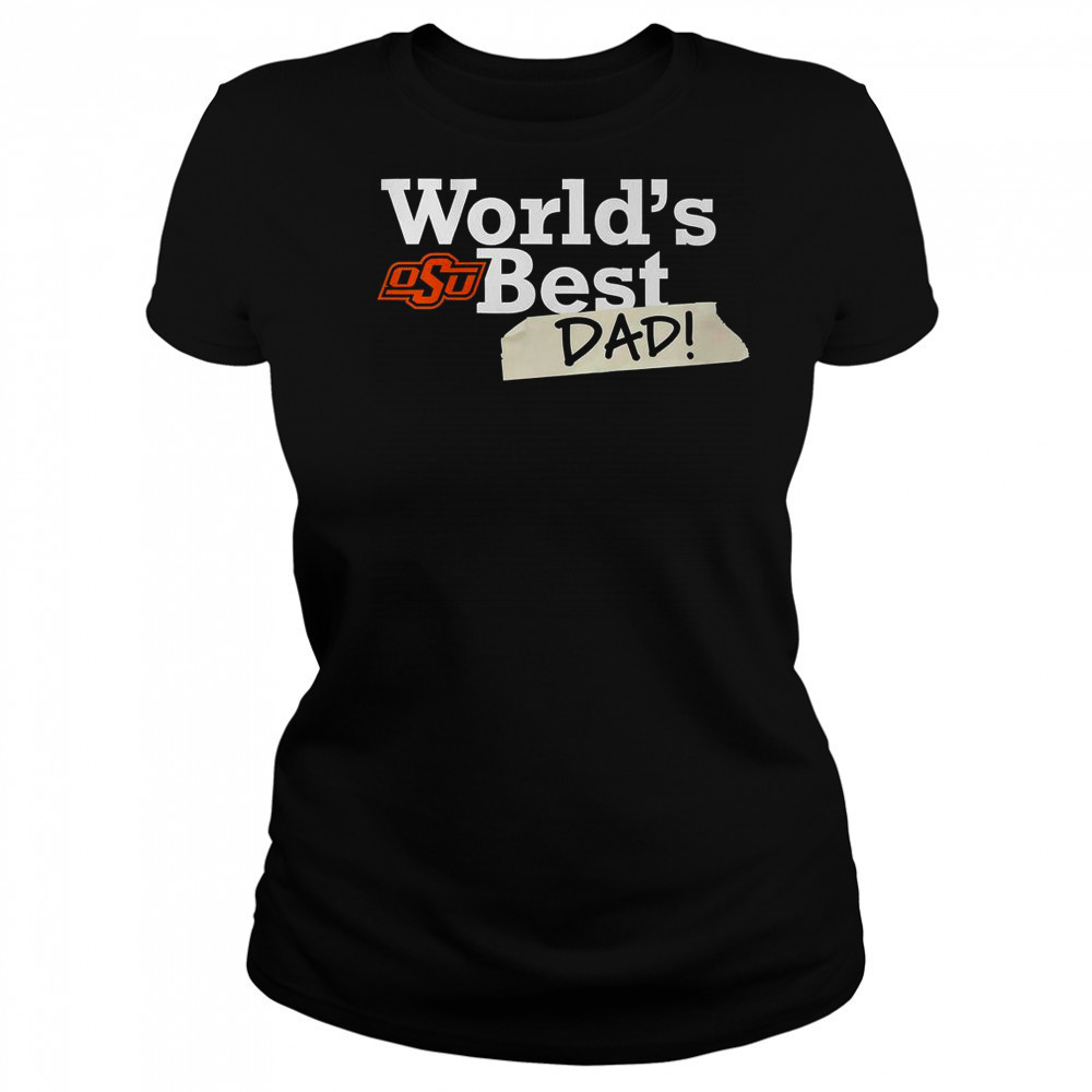 Oklahoma State Cowboys World’s Best Dad T-Shirt Women's T-shirt