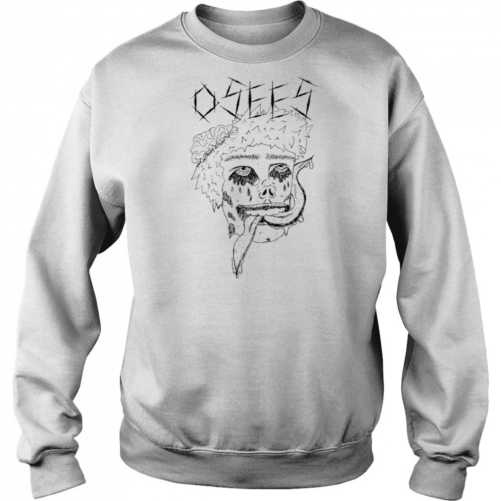 Osees Drawing Face T-shirt Sweatshirt