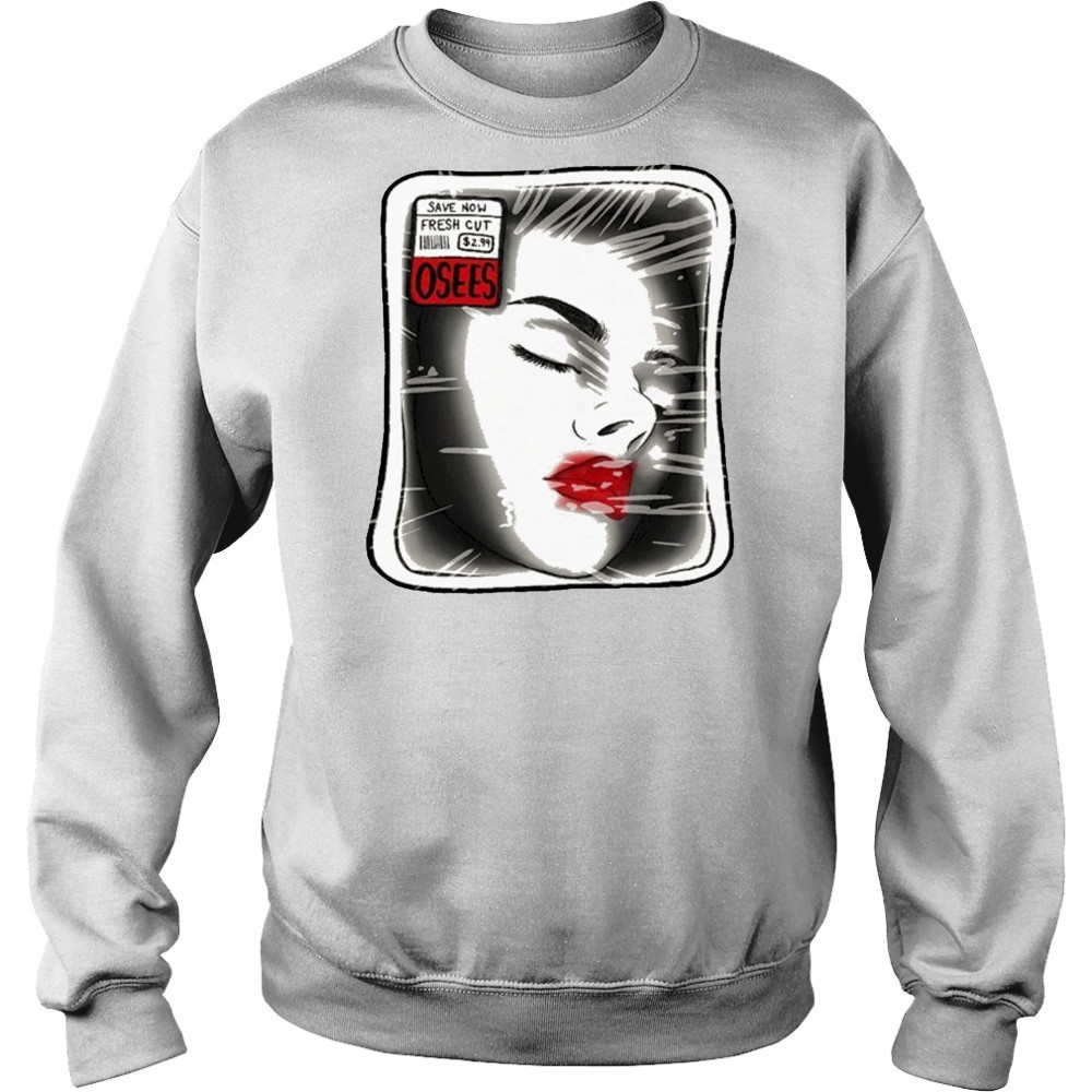 Osees Save Now Fresh Cut Wrapped Face T-shirt Sweatshirt
