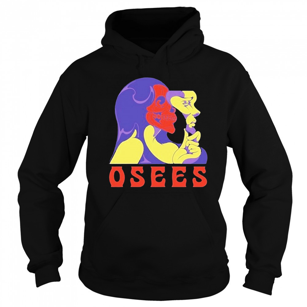 Osees X Iain Macarthur Face T-shirt Hoodie