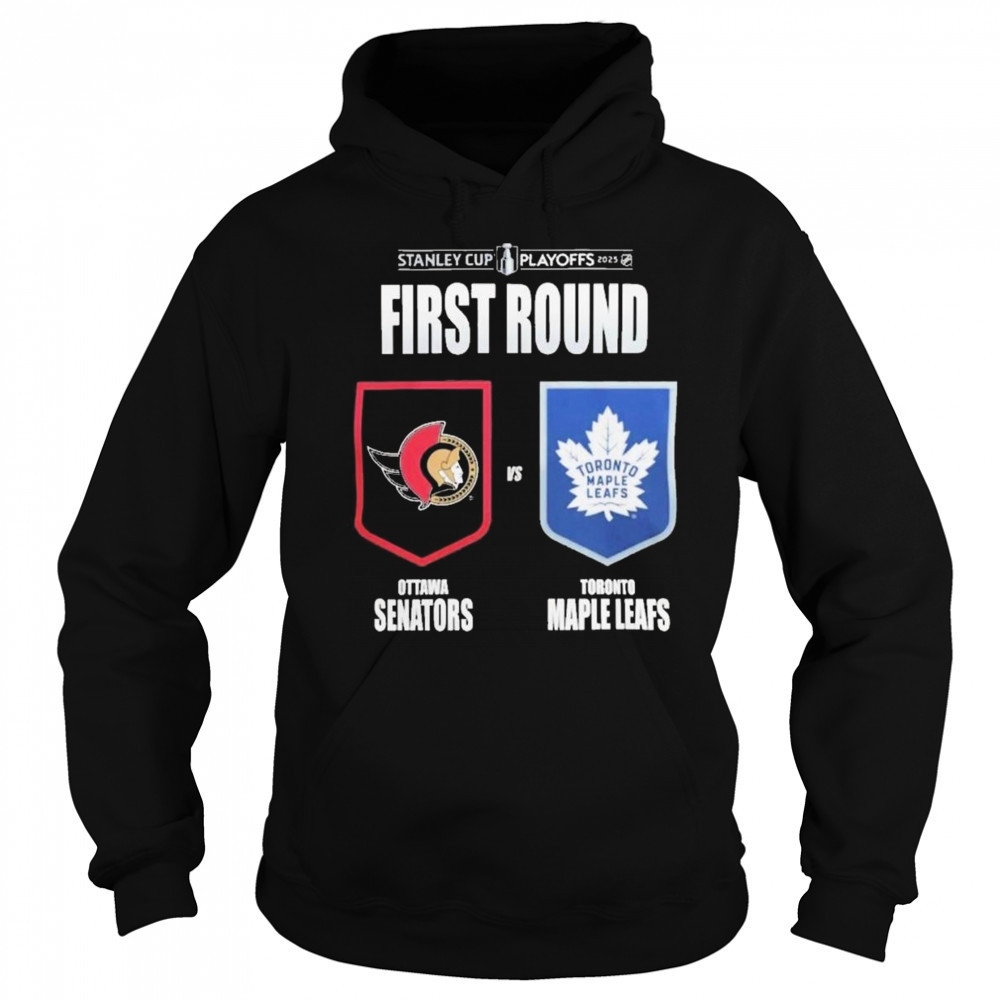Ottawa Senators Vs Toronto Maple Leafs 2025 Stanley Cup Playoffs Shirt Hoodie
