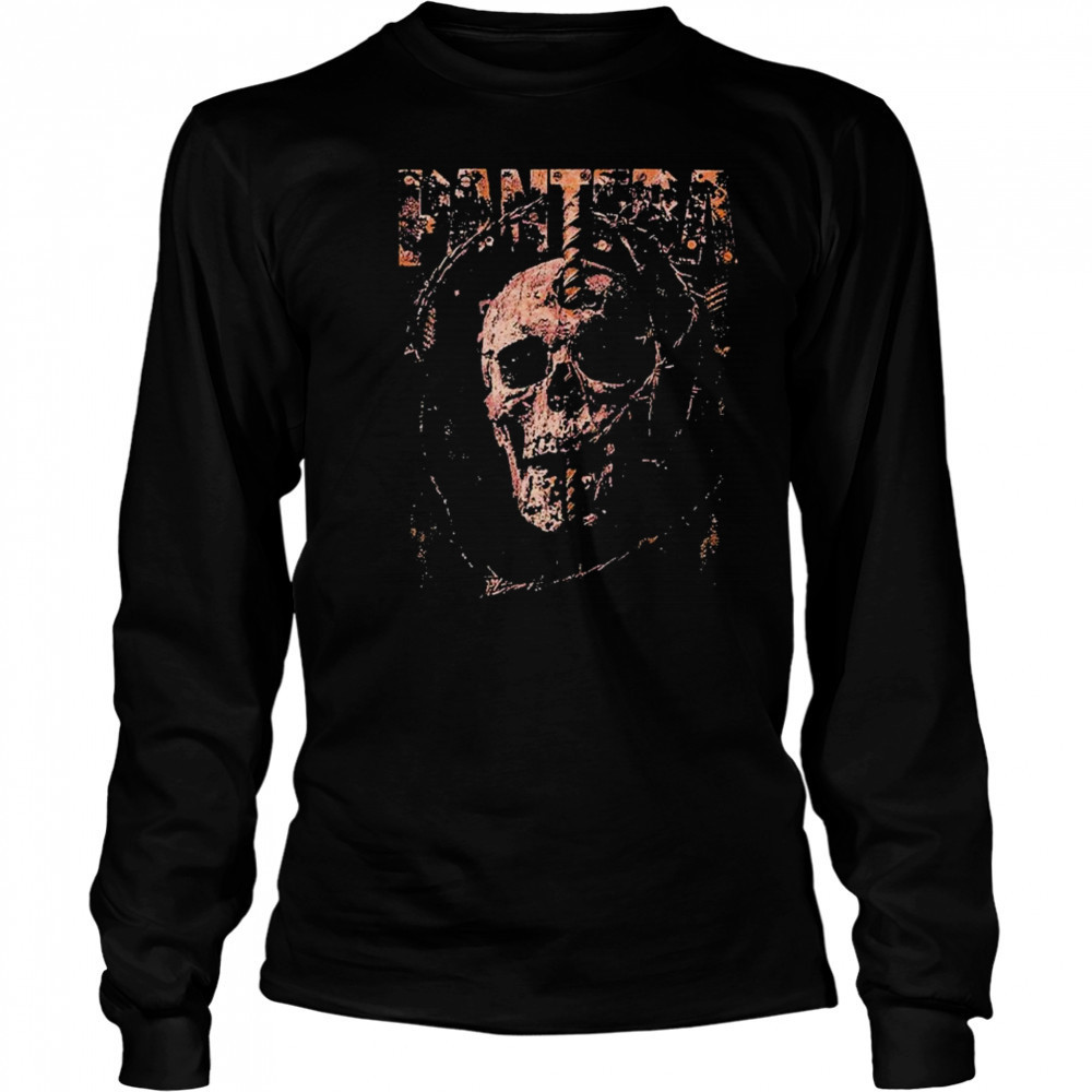 Pantera Stronger Than All Skull T-shirt Long Sleeved