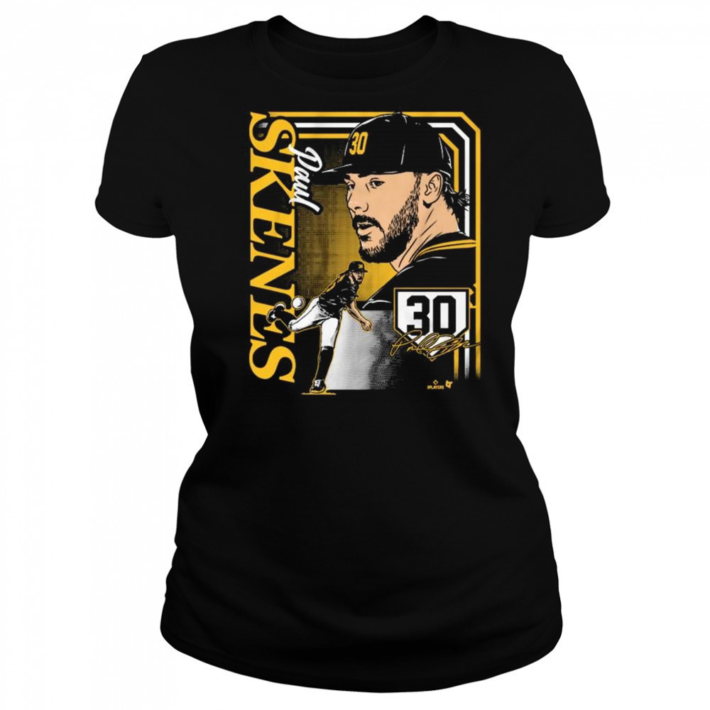 Paul Skenes Collage Frame Pittsburgh Pirates MLB Signature t-shirt Women's T-shirt