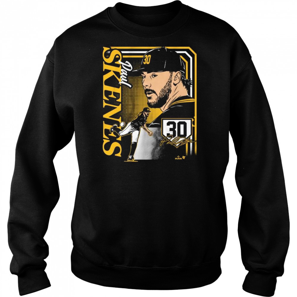 Paul Skenes Collage Frame Pittsburgh Pirates MLB Signature t-shirt Sweatshirt