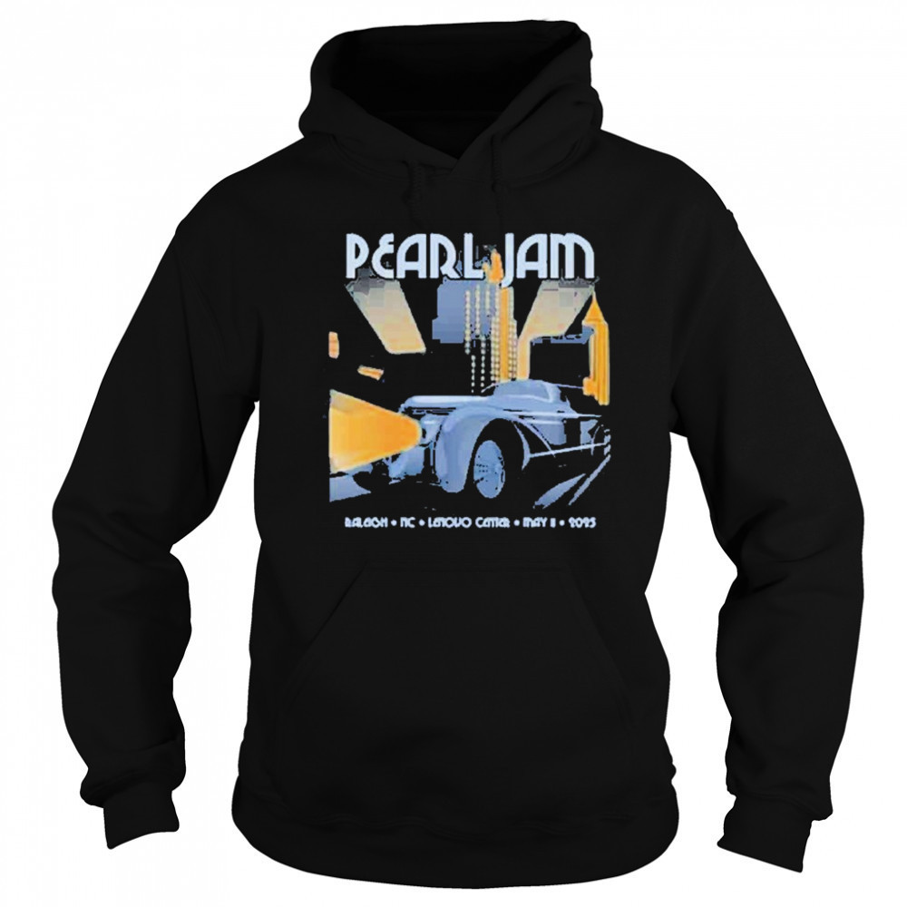 Pearl Jam Raleigh North Carolina Dark Matter World Tour Event On May 11 2025 Venue Lenovo Center T-shirt Hoodie