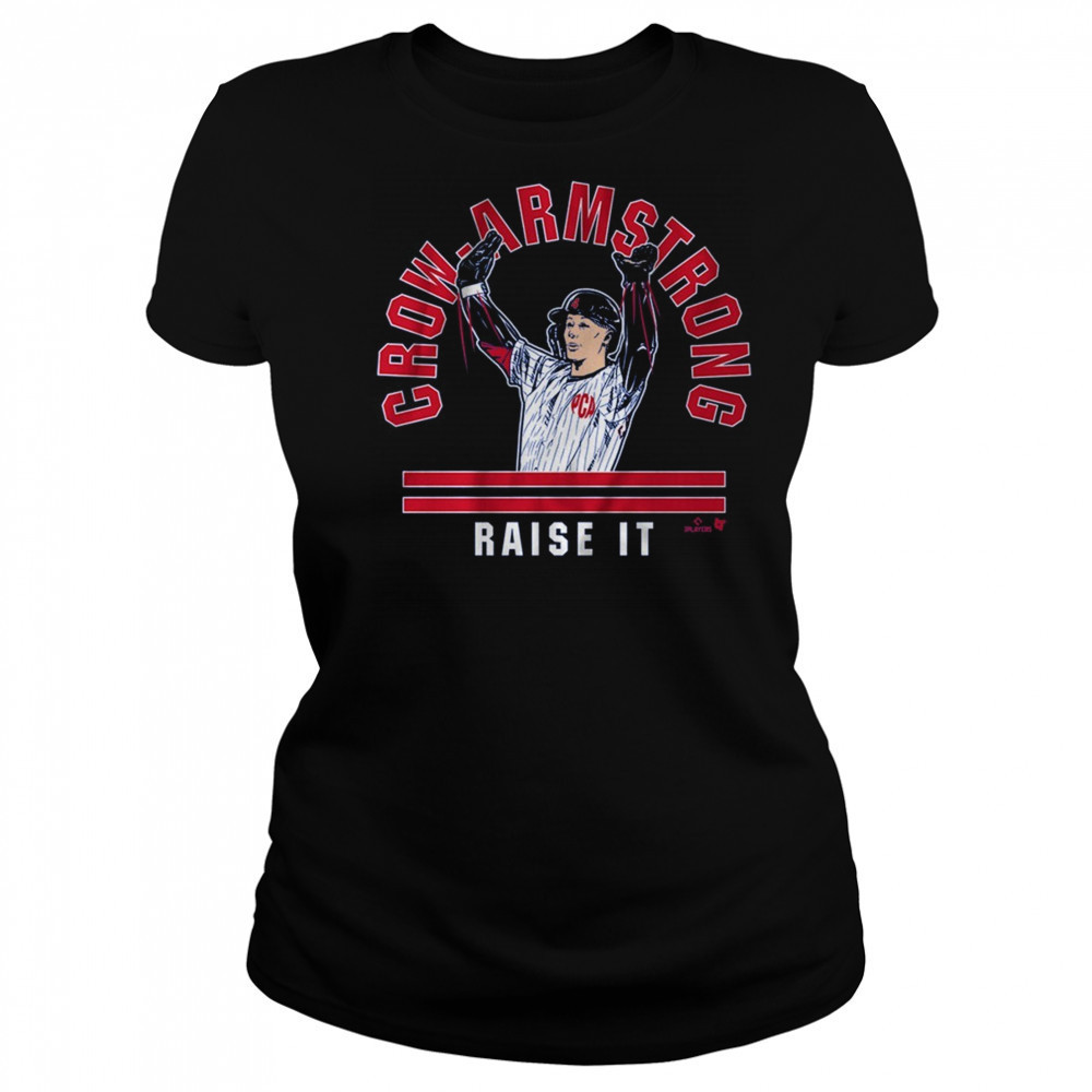 Pete Crow-Armstrong Raise The Roof Raise It Chicago Cubs MLB t-shirt Women's T-shirt