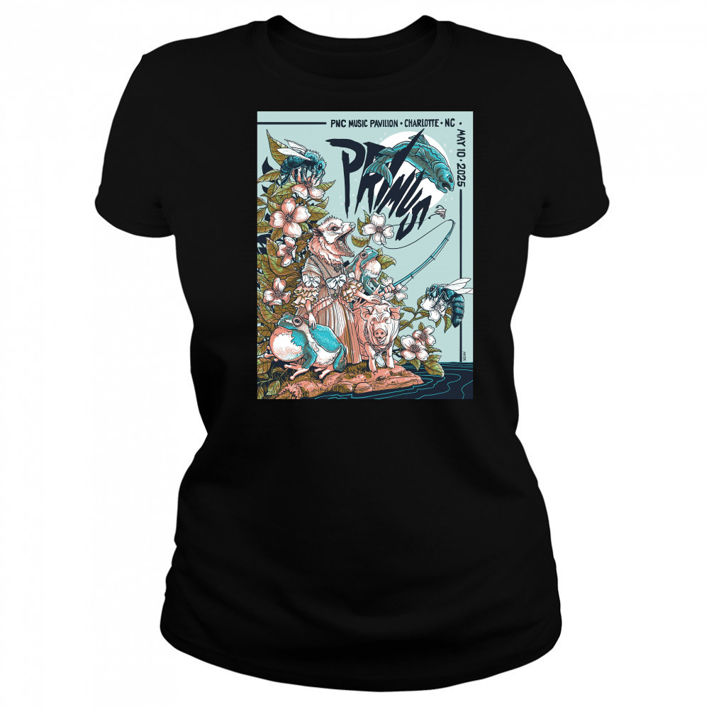 Primus May 10 2025 Event By Kaia Sauter At PNC Music Pavilion Charlotte NC T-shirt Women's T-shirt