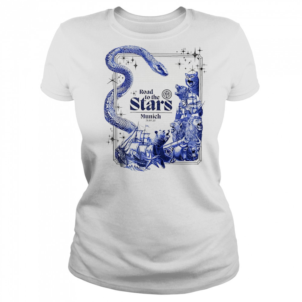 Road to the stars Munich Inter Milan shirt Women's T-shirt