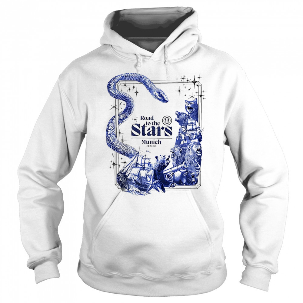 Road to the stars Munich Inter Milan shirt Hoodie