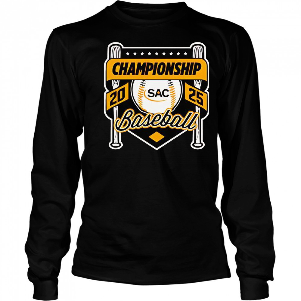 SAC Baseball Championship 2025 T-Shirt Long Sleeved