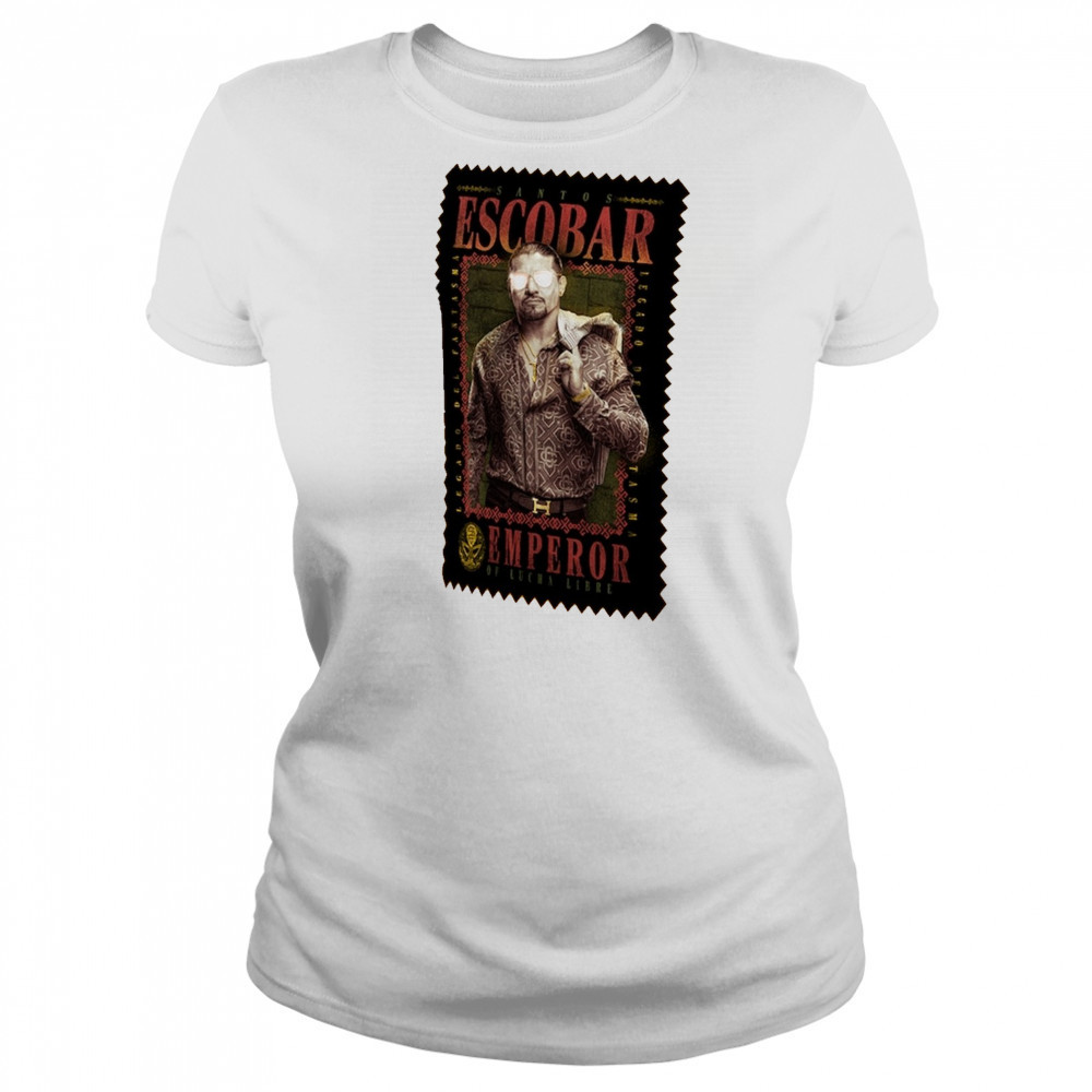 Santos Escobar Emperor Of Lucha Libre Legado Del Fantasma WWE 2025 t-shirt Women's T-shirt