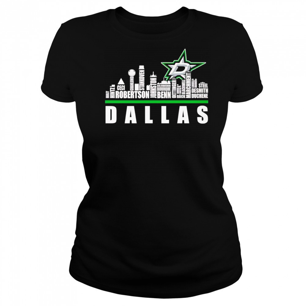Skyline Dallas Stars name shirt Women's T-shirt