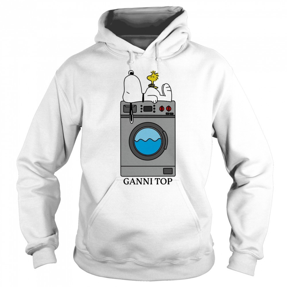 Snoopy And Woodstock Nieve Ella Ganni Top x Dog T-shirt Hoodie