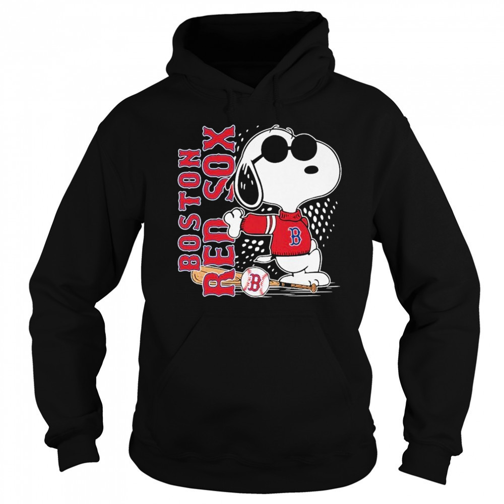 Snoopy Fan Boston Red Sox X The Peanuts T-shirt Hoodie