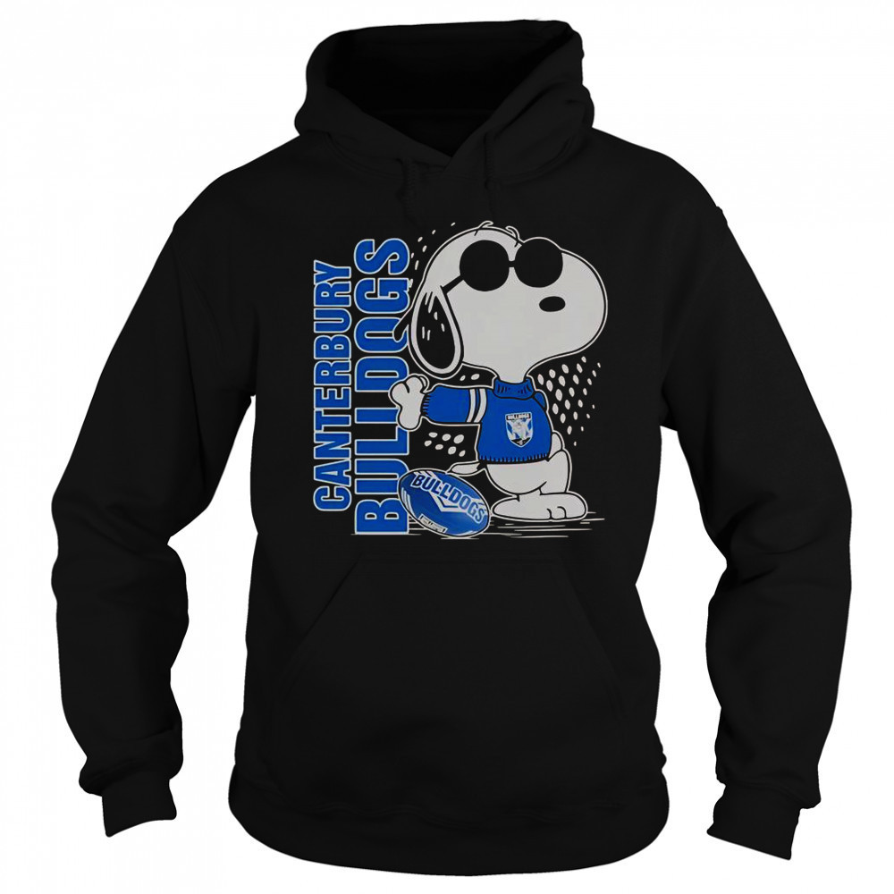 Snoopy Fan Canterbury-Bankstown Bulldogs X The Peanuts T-Shirt Hoodie
