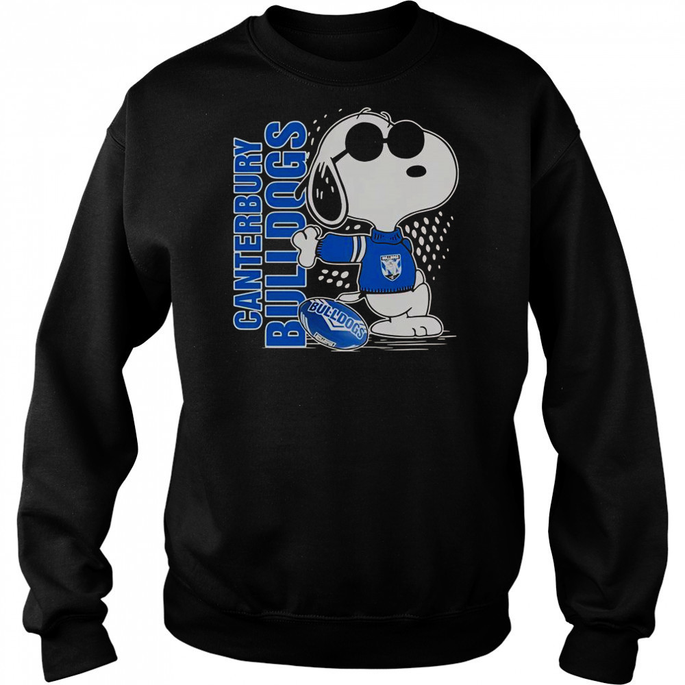 Snoopy Fan Canterbury-Bankstown Bulldogs X The Peanuts T-Shirt Sweatshirt