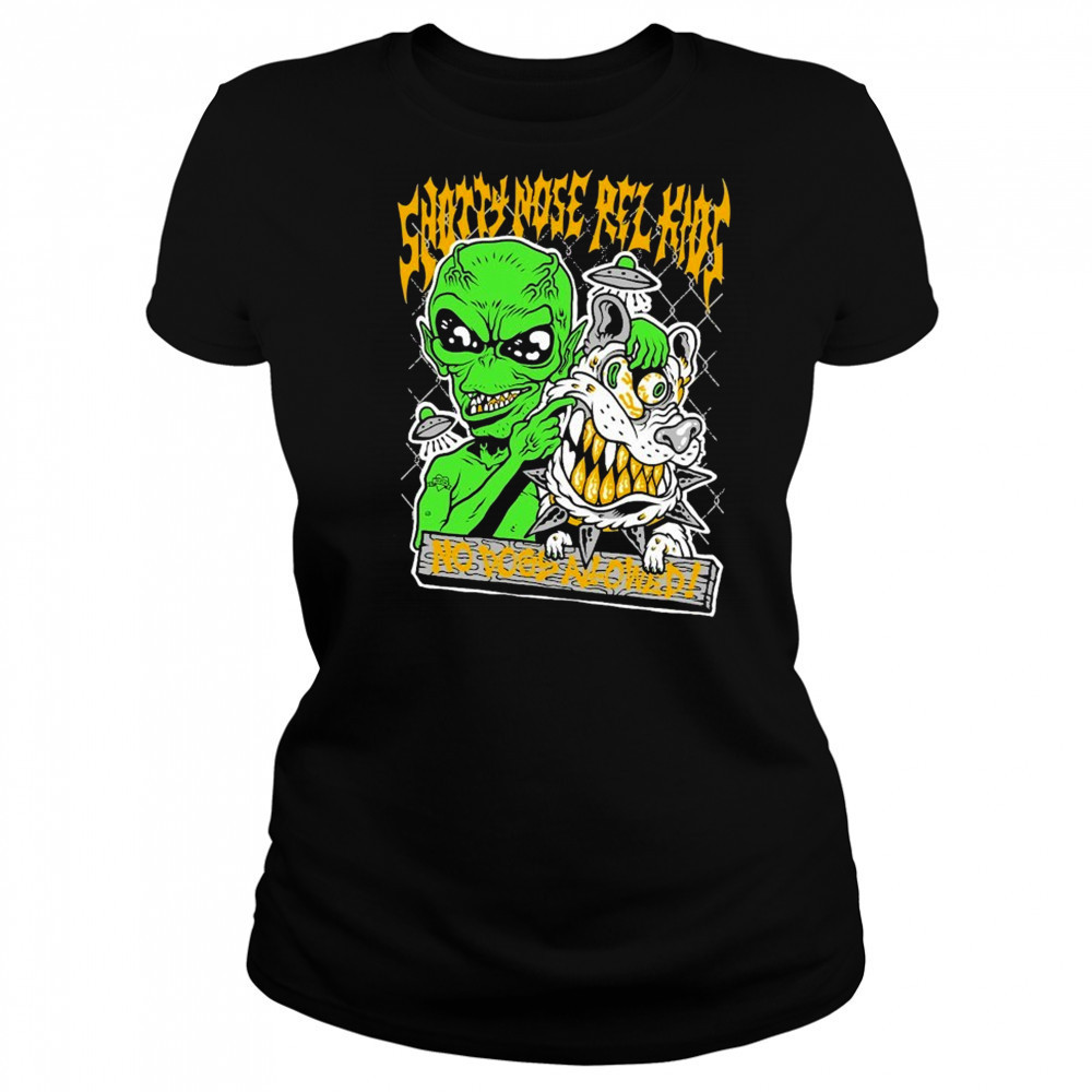 Snotty Nose Rez Kids Here For The Rager Alien T-shirt Women's T-shirt