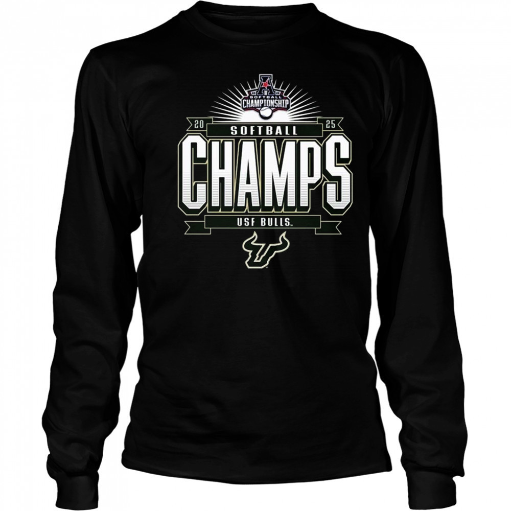 South Florida Bulls 2025 AAC Softball Conference Tournament Champions Shirt Long Sleeved