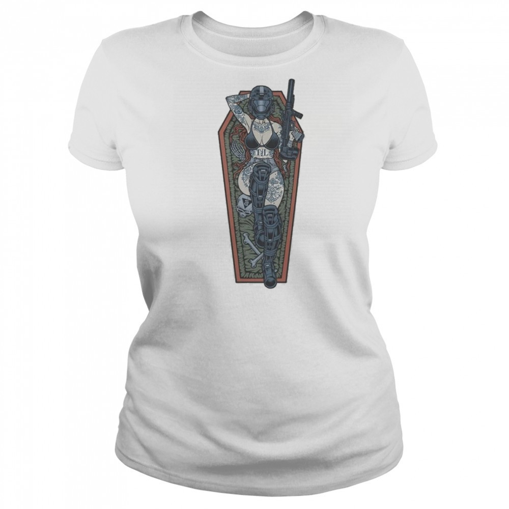 Space Siren Threat Llama T-shirt Women's T-shirt