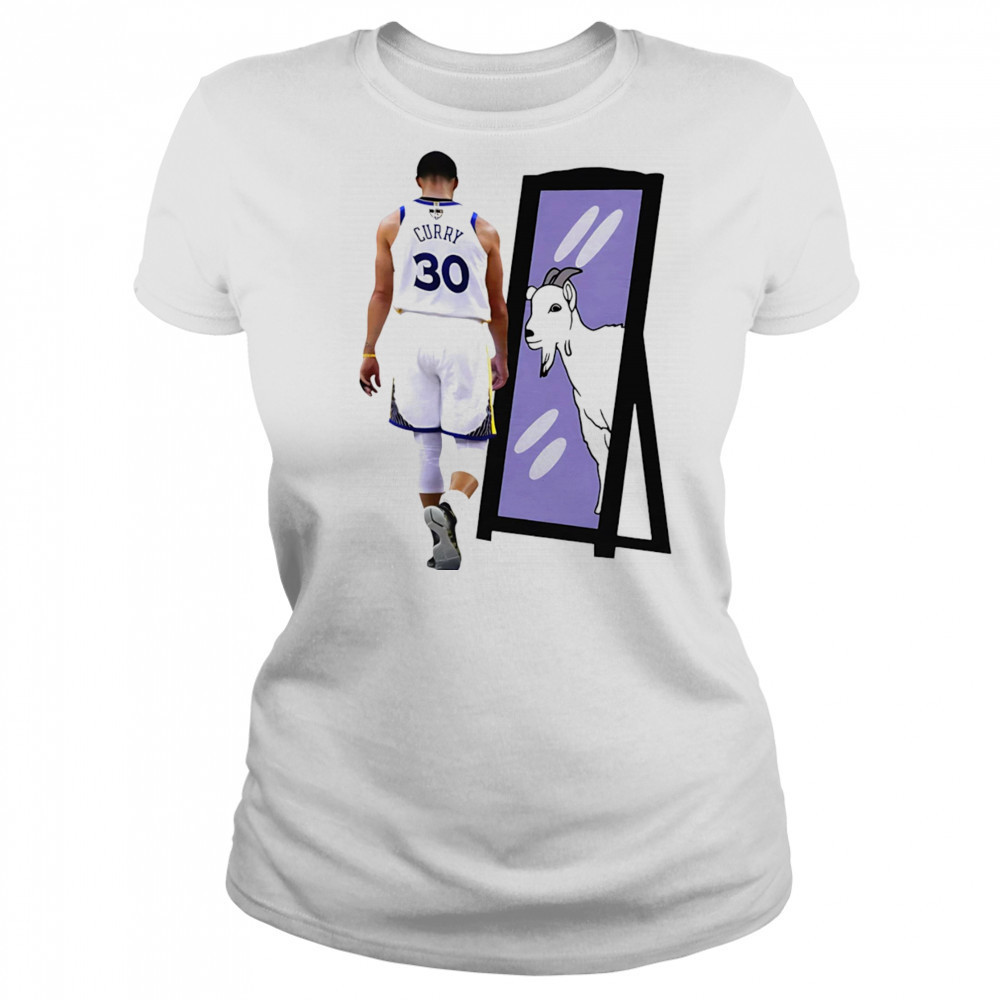 Stephen Curry Goat mirror shirt Women's T-shirt