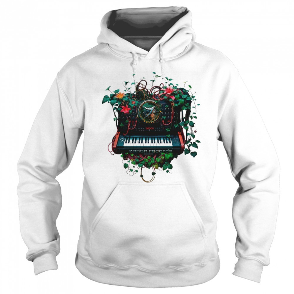 Synth Organix Piano T-shirt Hoodie