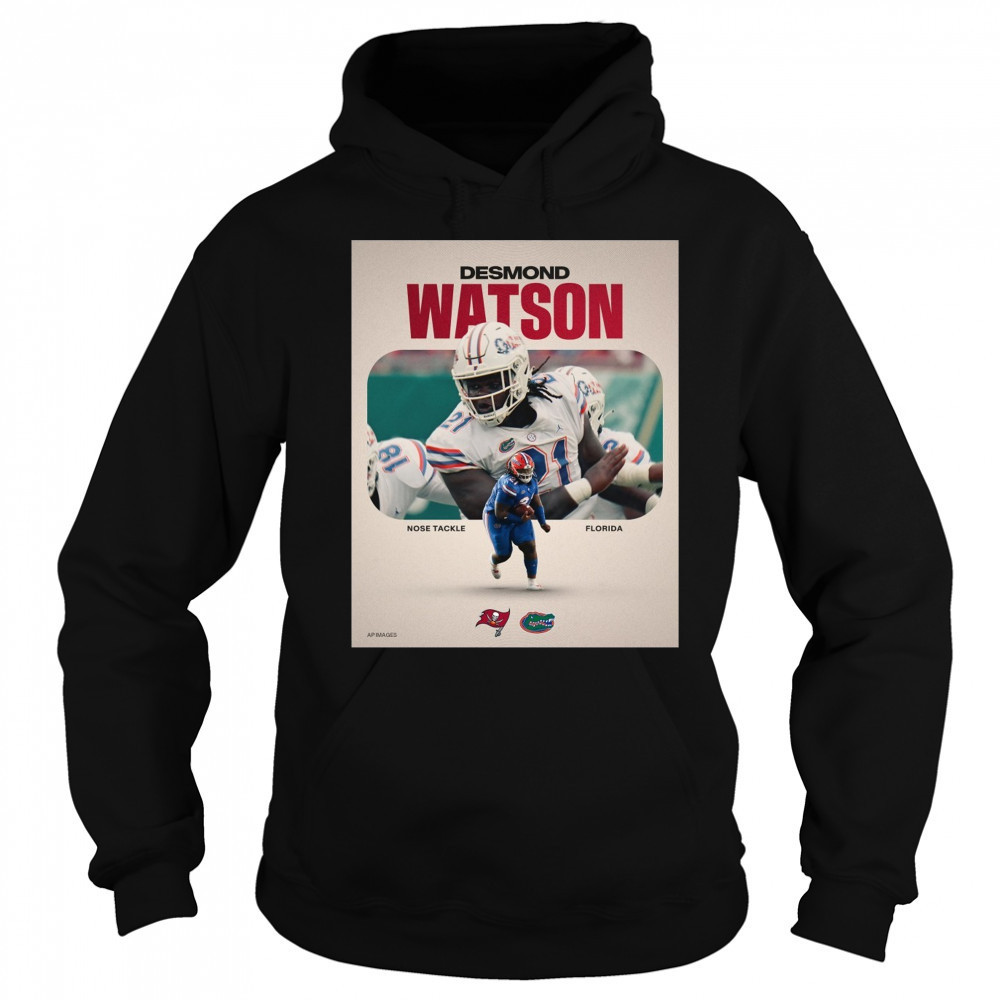 Tampa Bay Buccaneers Football Desmond Watson Nose Tackle Florida Poster t-shirt Hoodie