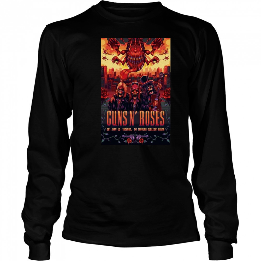 Taoyuan Sunlight Arena Guns N’ Roses 5-10-2025 Shirt Long Sleeved