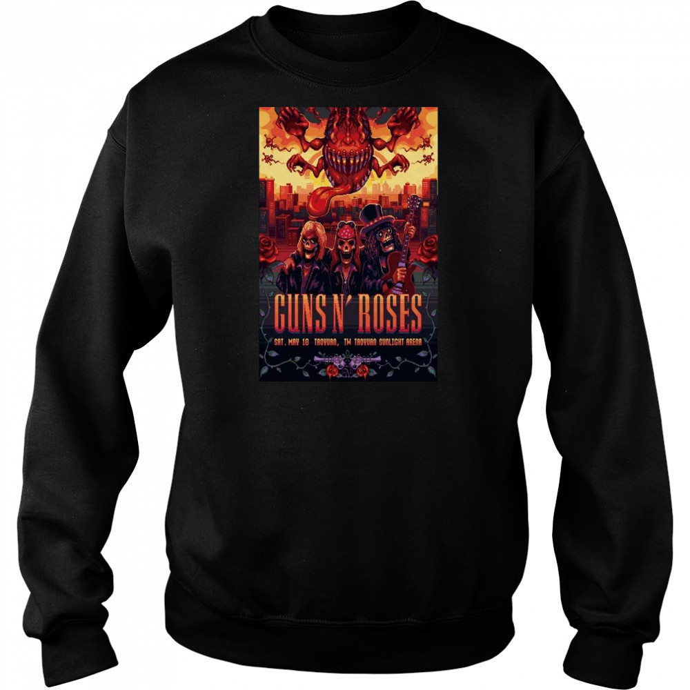 Taoyuan Sunlight Arena Guns N’ Roses 5-10-2025 Shirt Sweatshirt