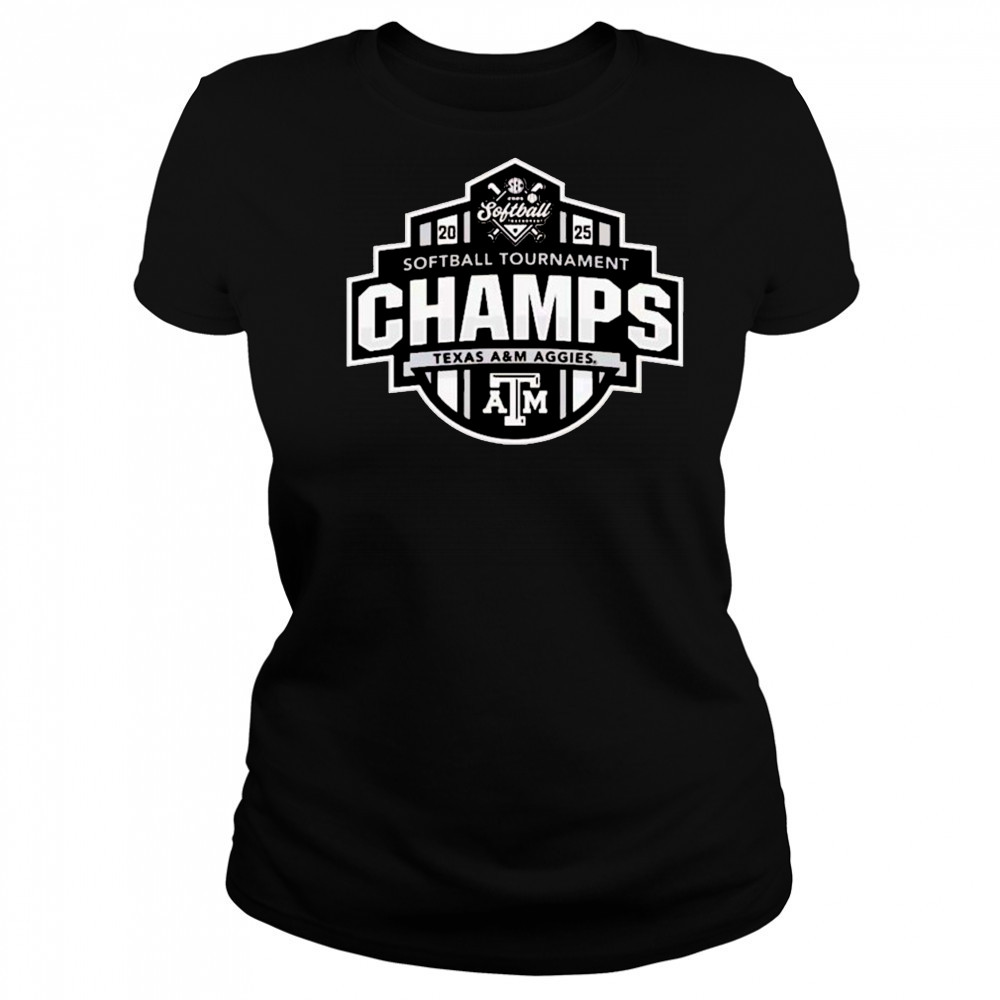 Texas A&M Aggies Softball 2025 SEC Conference Tournament Champions T-shirt Women's T-shirt