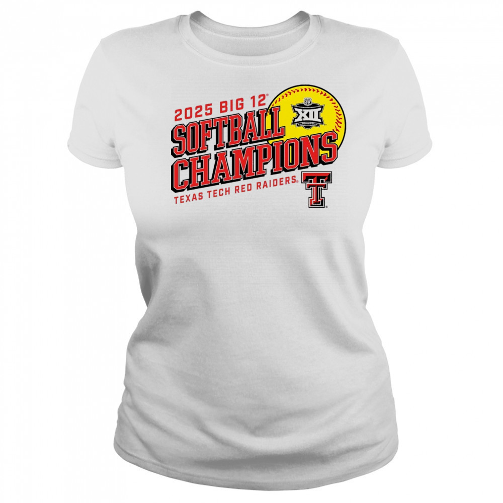Texas Tech Red Raiders Big 12 Softball Conference Tournament Champions NCAA 2025 t-shirt Women's T-shirt