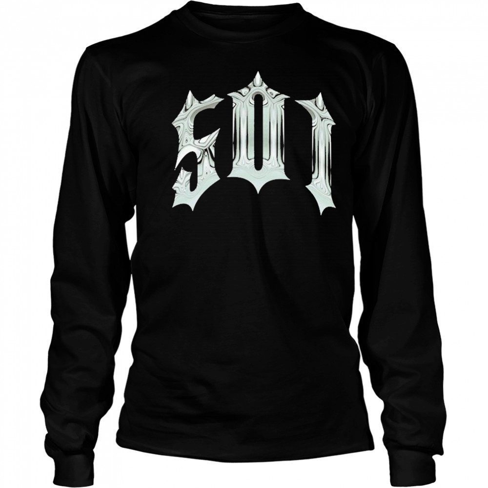 The Knight Squadron 501 Chrome T-shirt Long Sleeved
