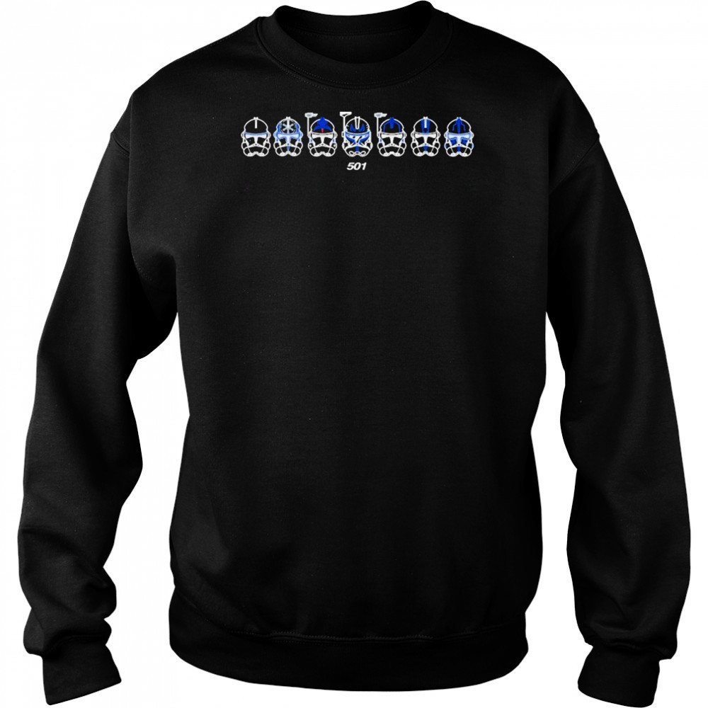 The Knight Squadron 501 Squad Choose Option Helmet T-shirt Sweatshirt