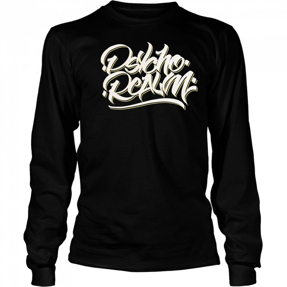 The Psycho Realm Quaesar Script T-shirt Long Sleeved