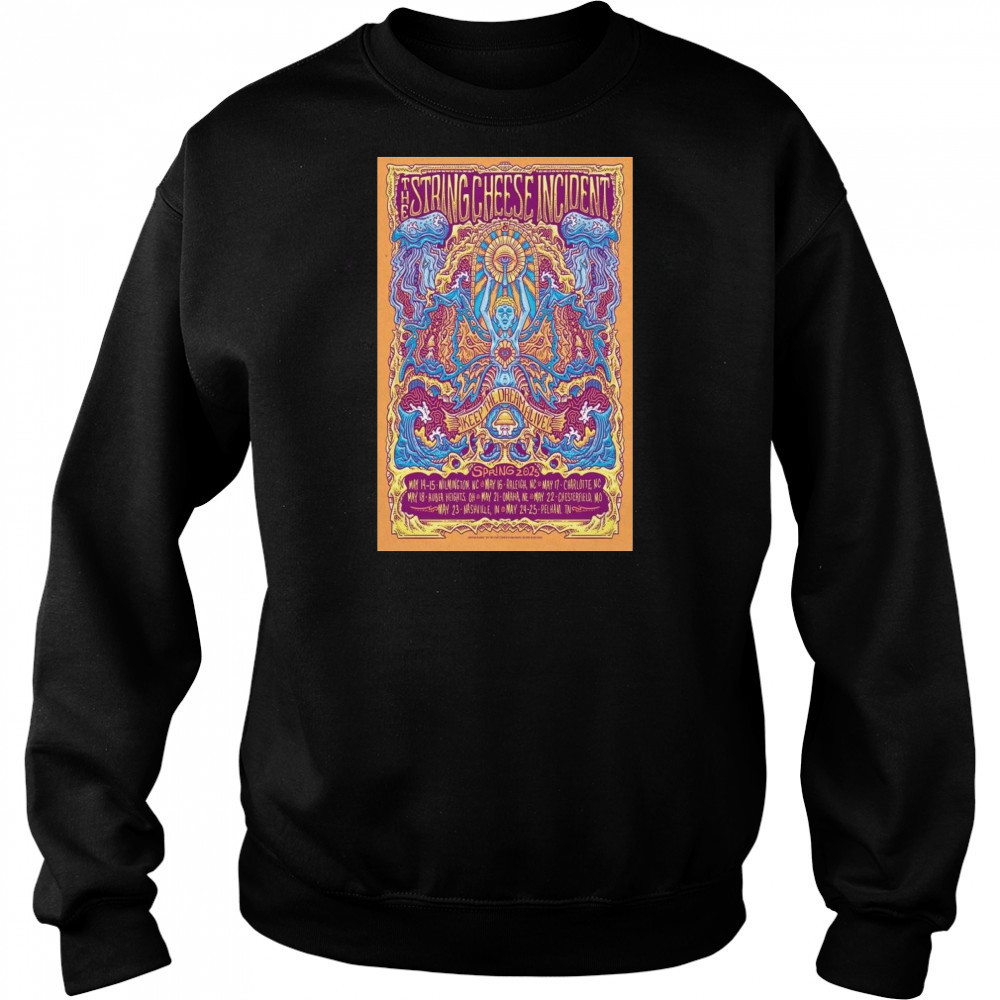 The String Cheese Incident Spring Tour 2025 t-shirt Sweatshirt