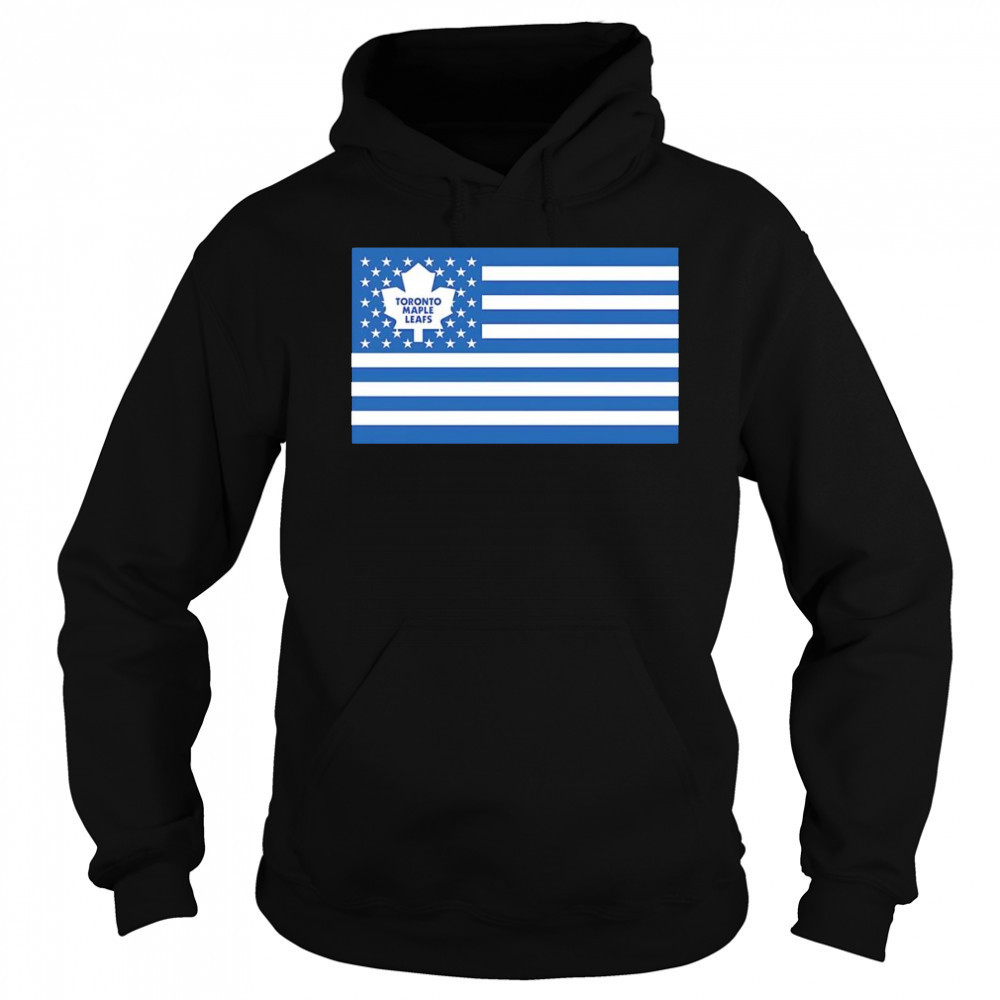 Toronto Maple Leafs American flag shirt Hoodie