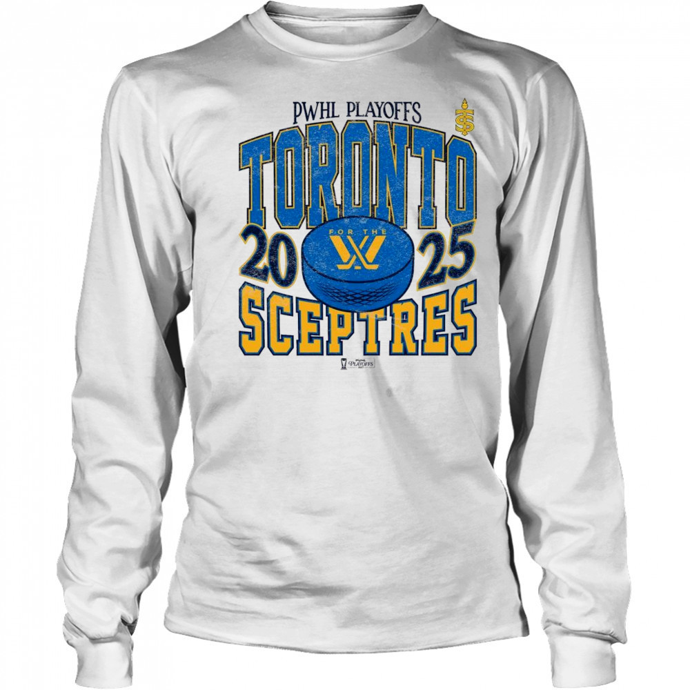 Toronto Sceptres Adult Stadium Essentials Playoffs City Revolution 25 Urban Shirt Long Sleeved