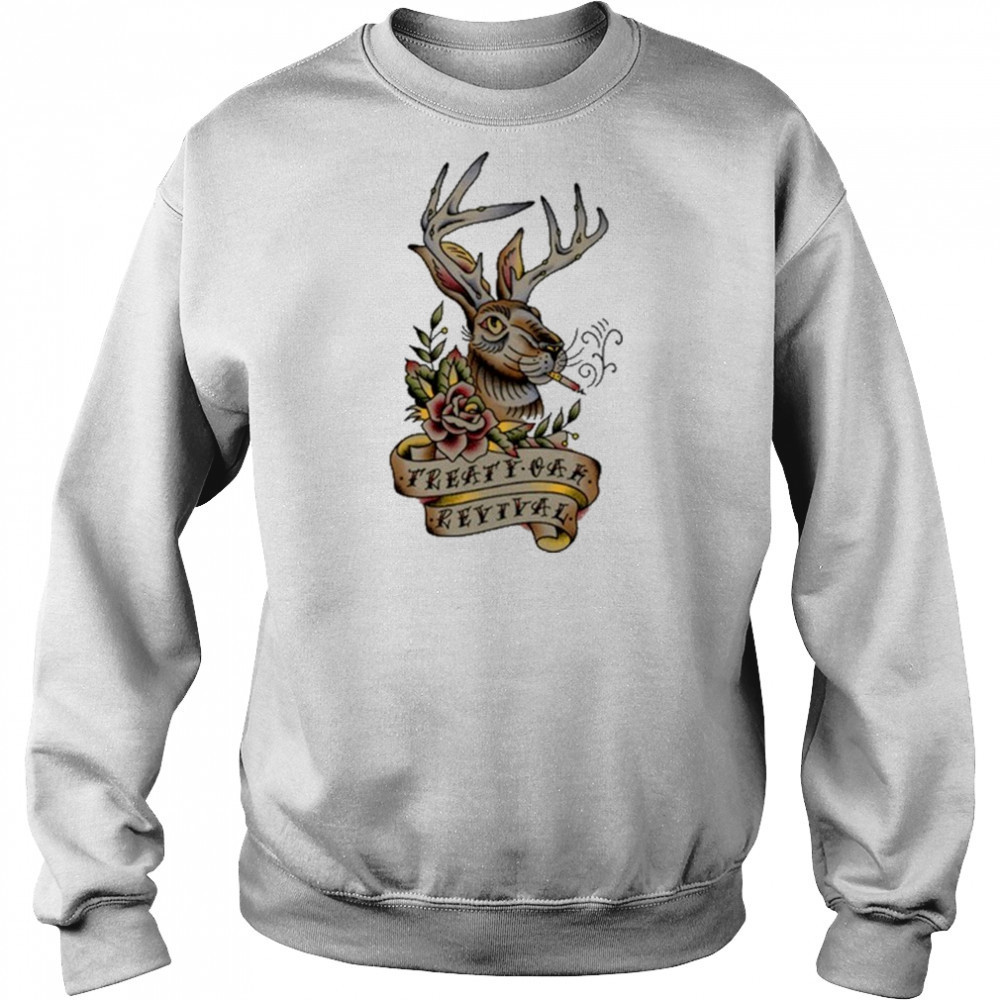 Treaty Oak Revival Jack Rabbit Cigarettes T-shirt Sweatshirt