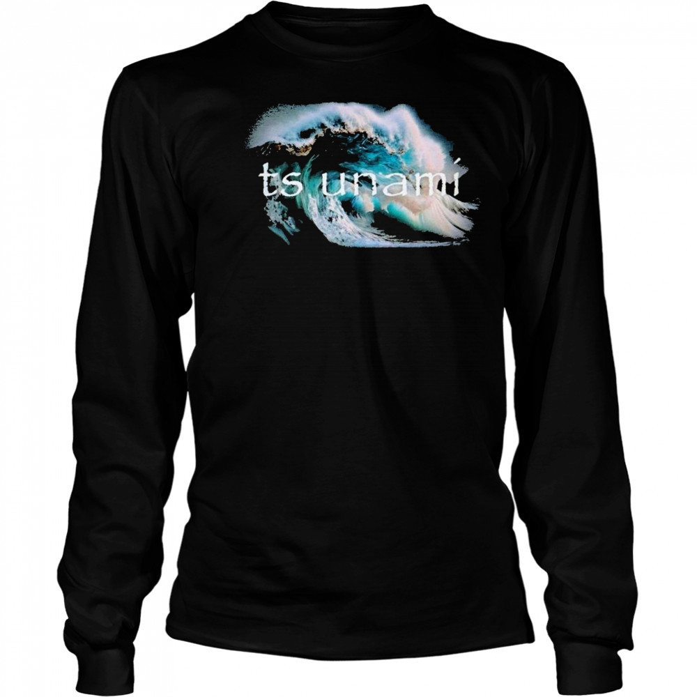 Ts Unami Waves T-shirt Long Sleeved