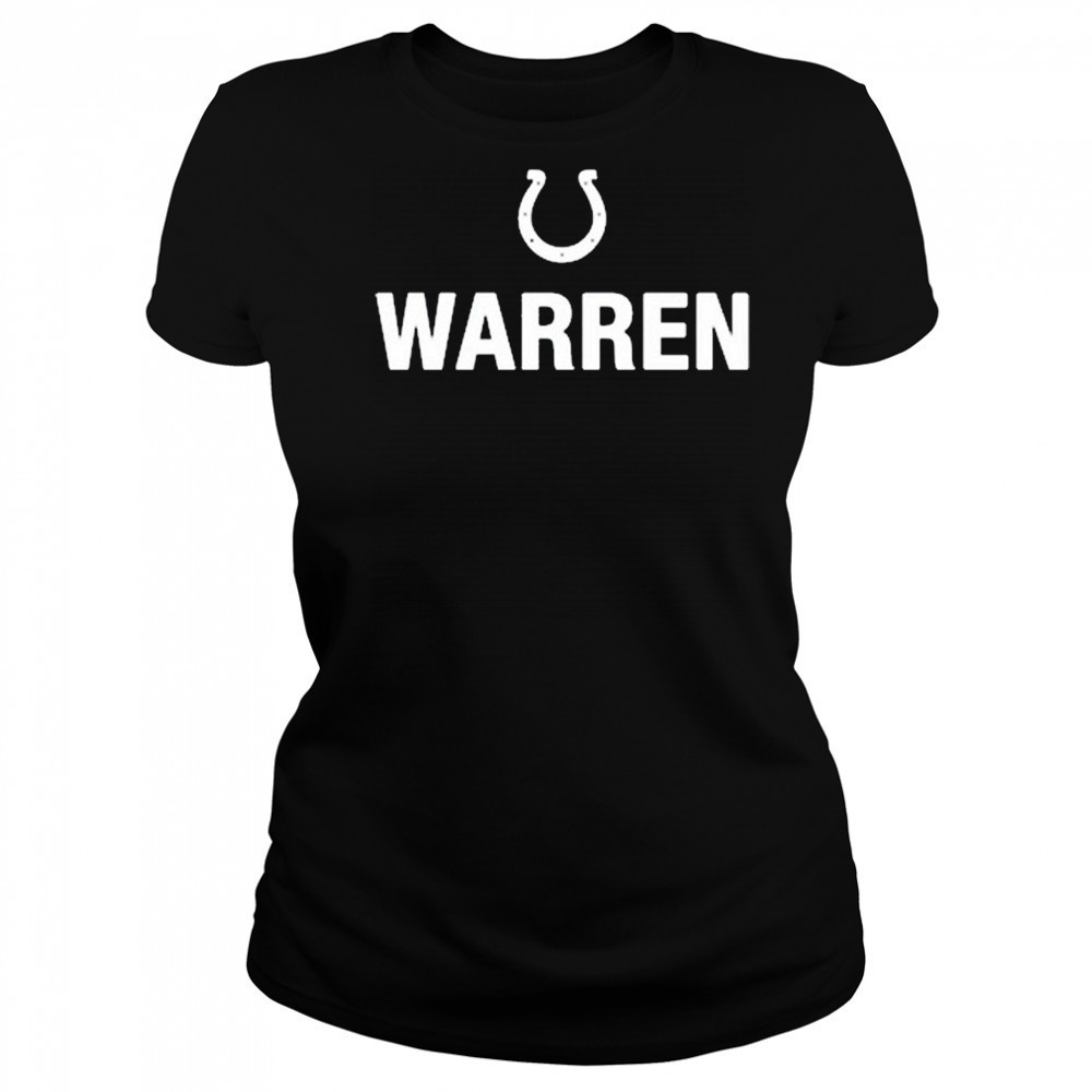 Tyler Warren Wearing Indianapolis Colts Warren Football New t-shirt Women's T-shirt