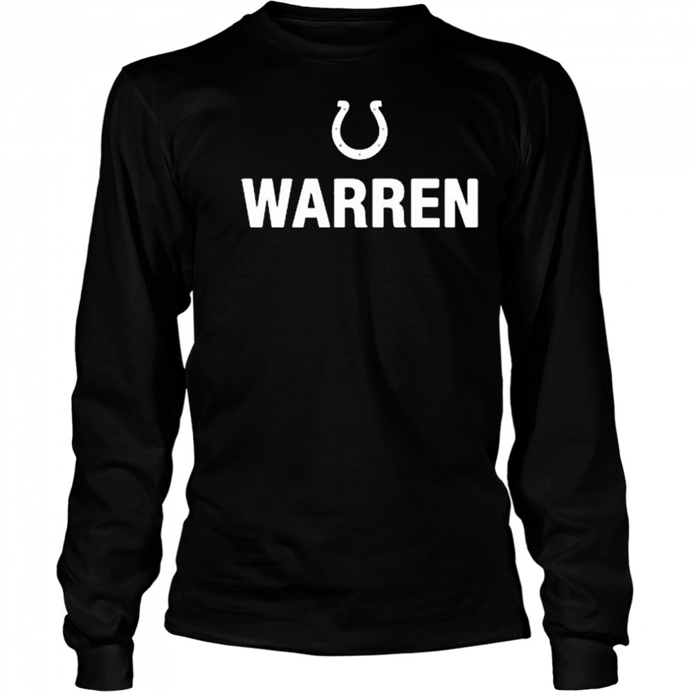 Tyler Warren Wearing Indianapolis Colts Warren Football New t-shirt Long Sleeved