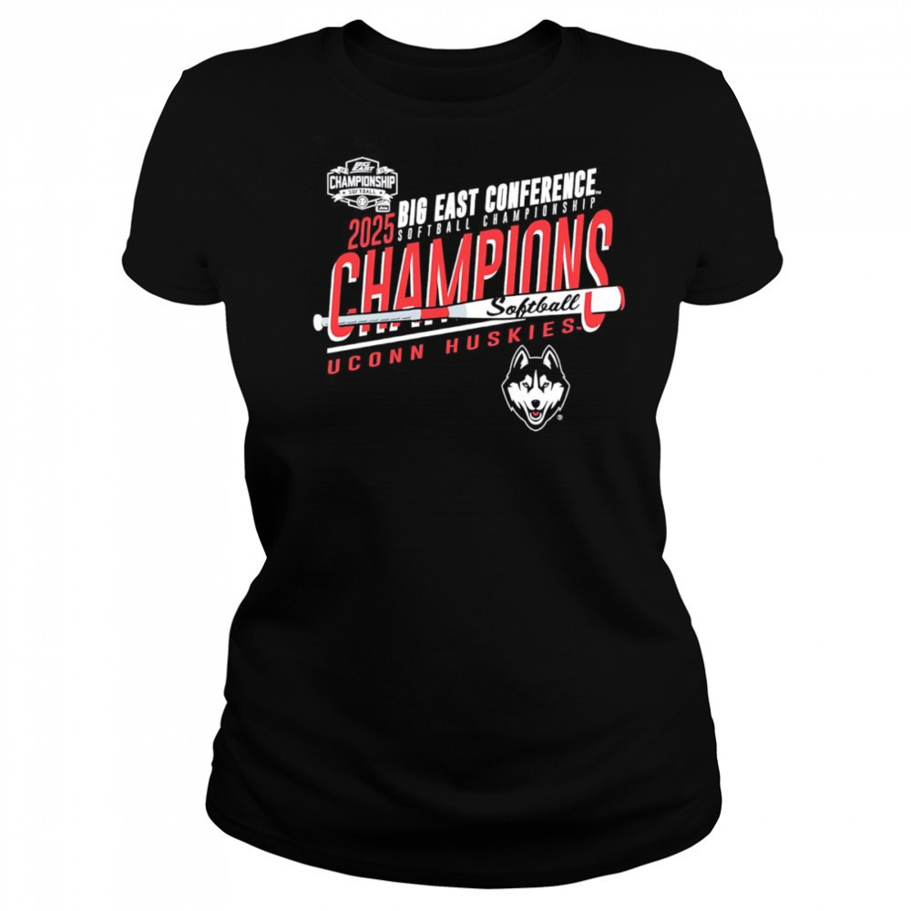 UConn Huskies 2025 Big East Softball Champions shirt Women's T-shirt