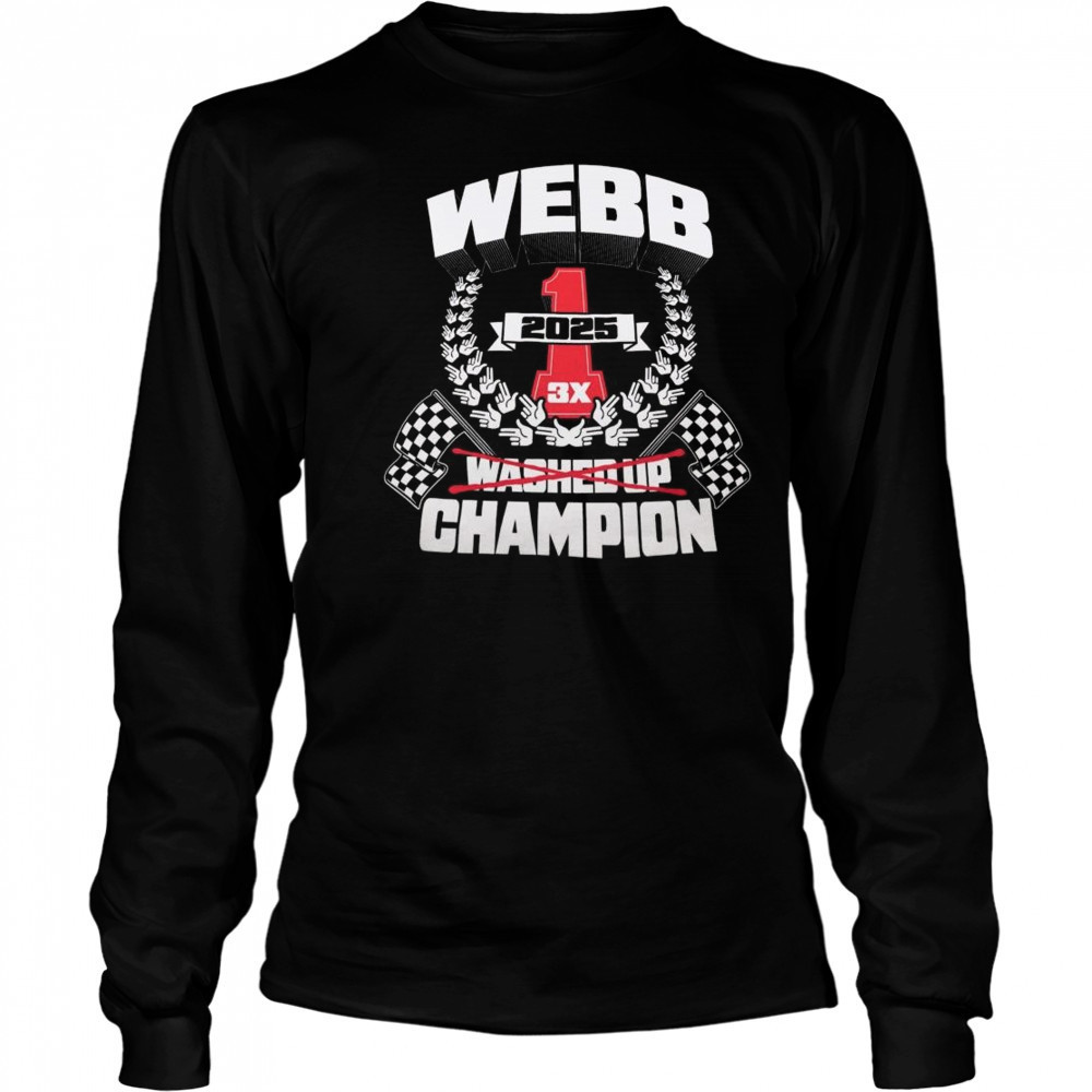 Webb CW2 3x 2025 Champion Shirt Long Sleeved