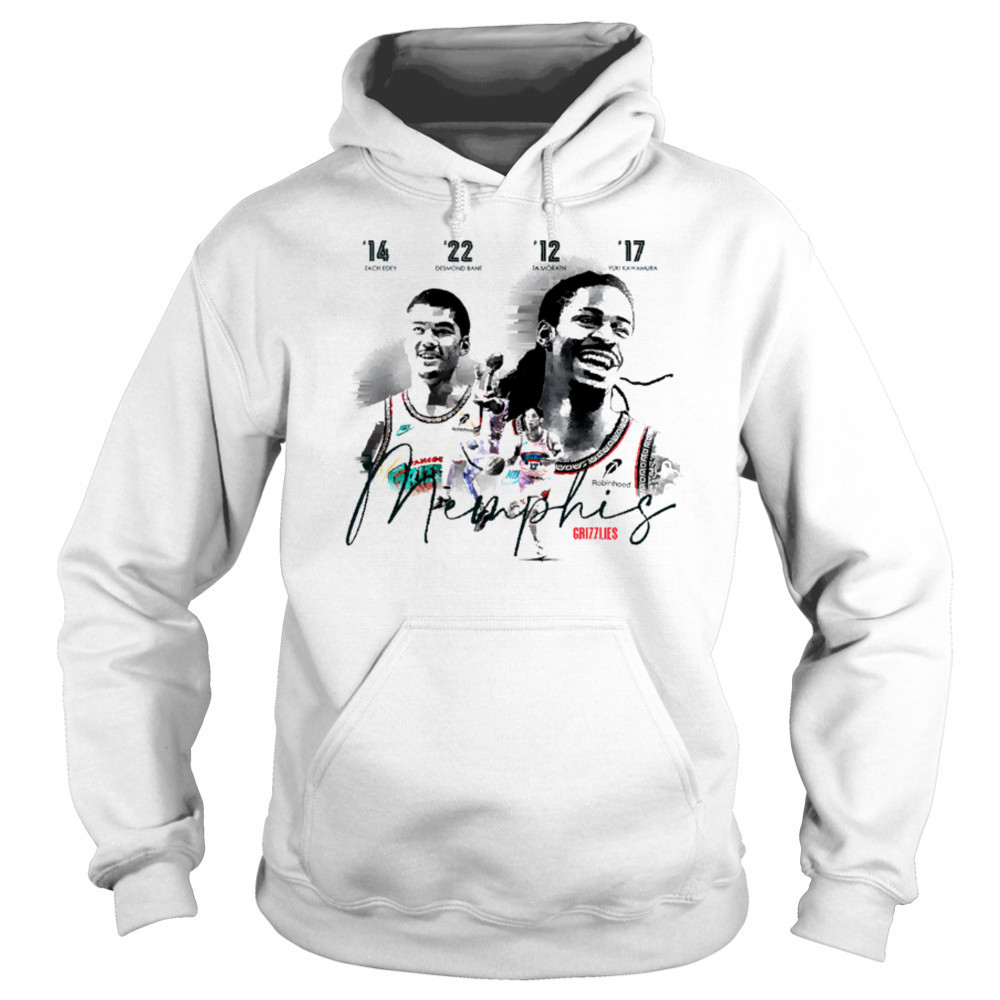 4 legendary players of the current Memphis Grizzlies team shirt Hoodie