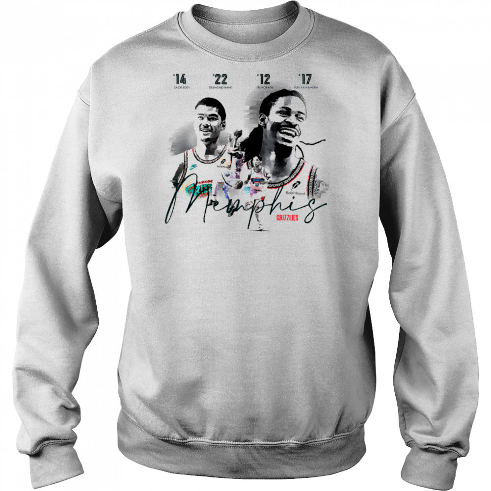 4 legendary players of the current Memphis Grizzlies team shirt Sweatshirt