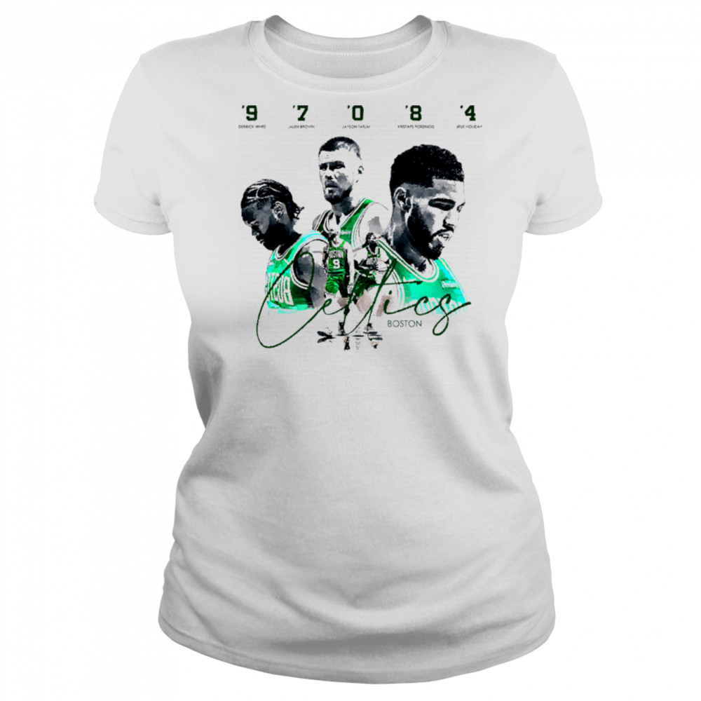 5 legendary players of the current Boston Celtics team shirt Women's T-shirt