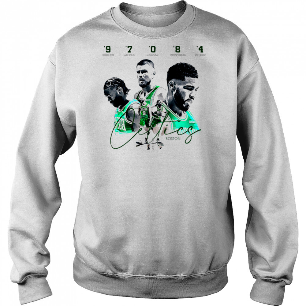 5 legendary players of the current Boston Celtics team shirt Sweatshirt