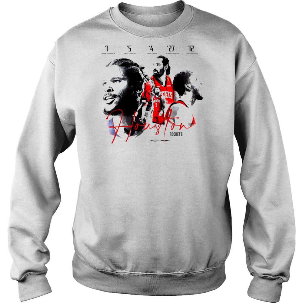 5 legendary players of the current Houston Rockets team shirt Sweatshirt